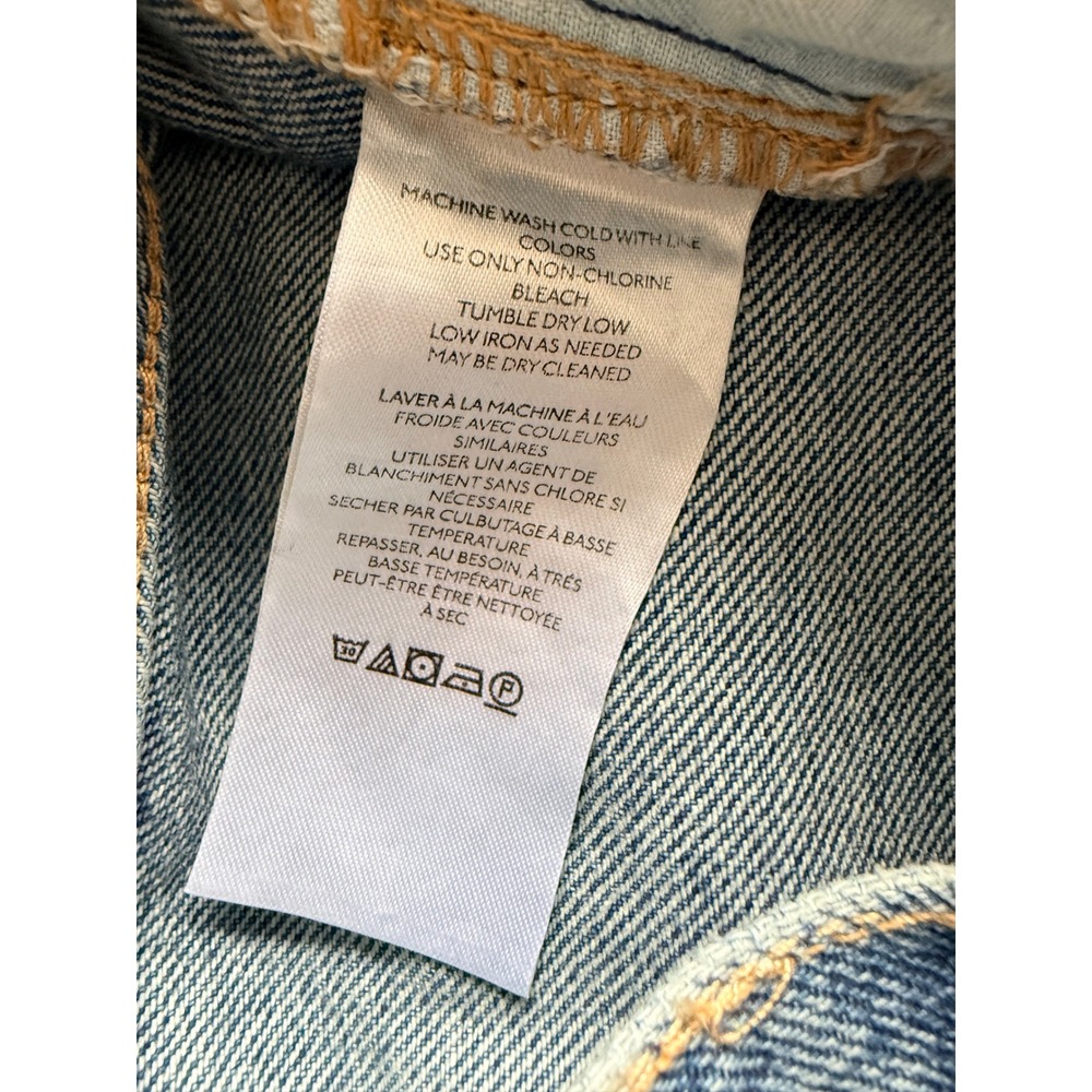 Free People We The Free Lovefool‎ Low Rise Jean Blue Jade Size 24 NWT - Picture 6 of 9